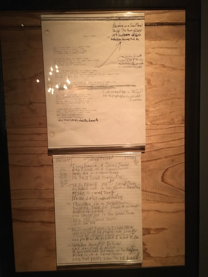 R&amp;RHOF - Mellencamp Small Town Lyrics